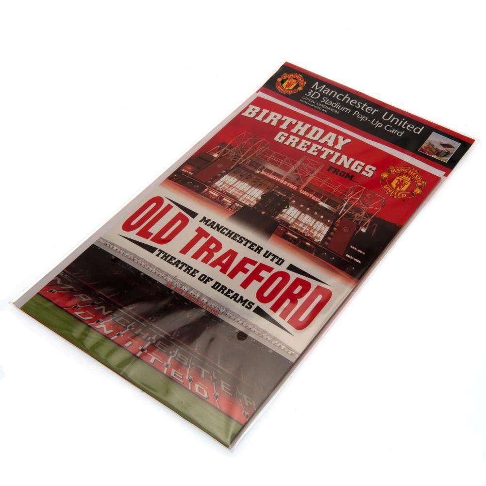 Manchester United FC Pop-Up Birthday Card - Gift Arch