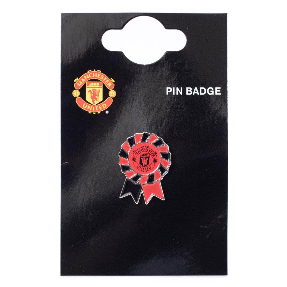 Manchester United FC Rosette Badge - Gift Arch