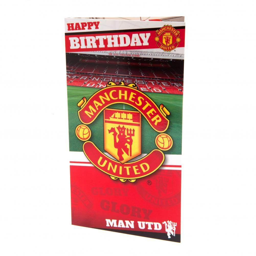 Manchester United FC Stadium Birthday Card - Gift Arch