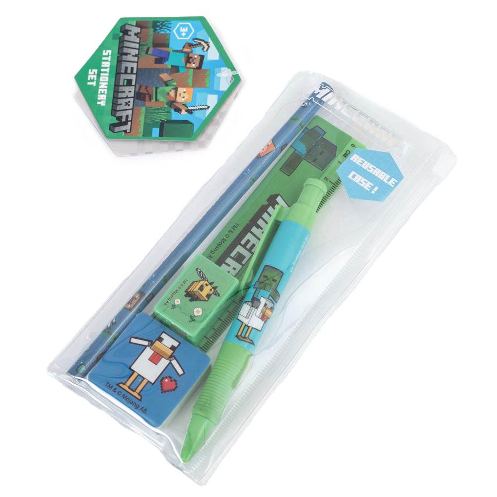 Minecraft 5pc Stationery Set - Gift Arch
