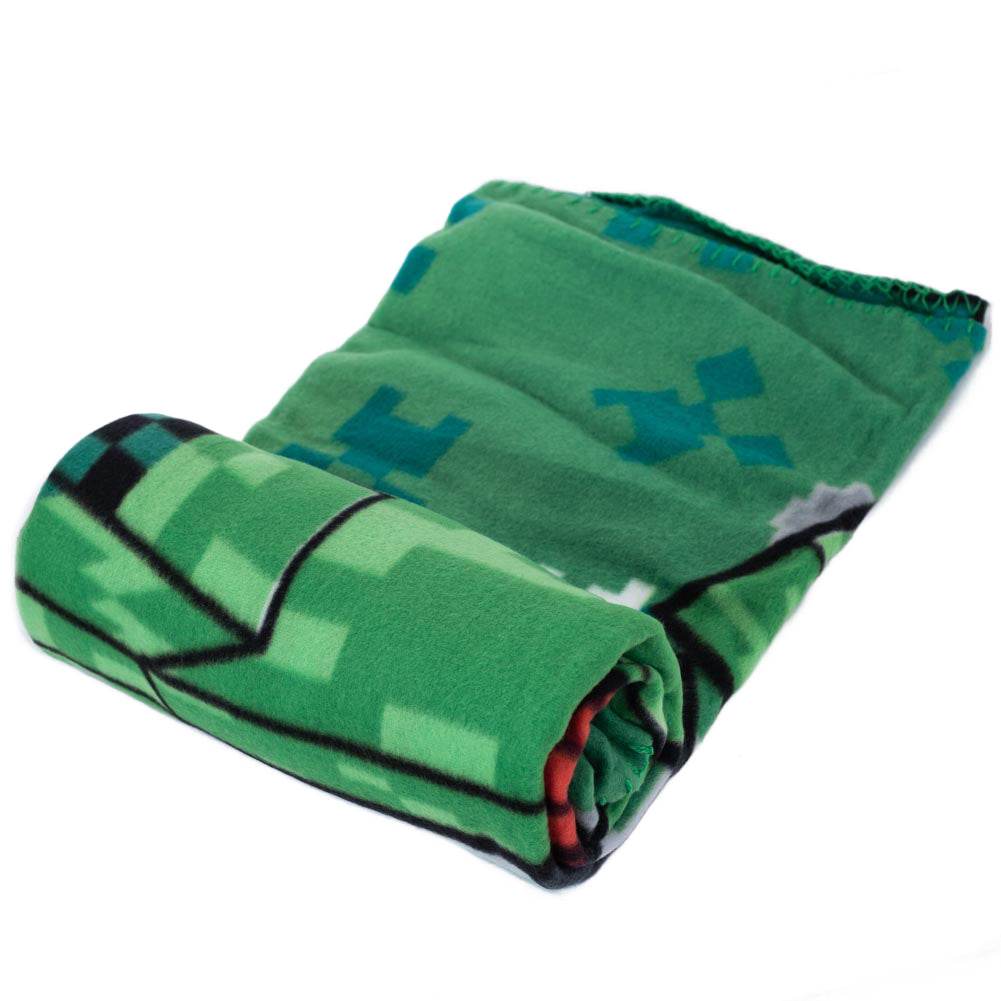 Minecraft Boom Fleece Blanket - Gift Arch
