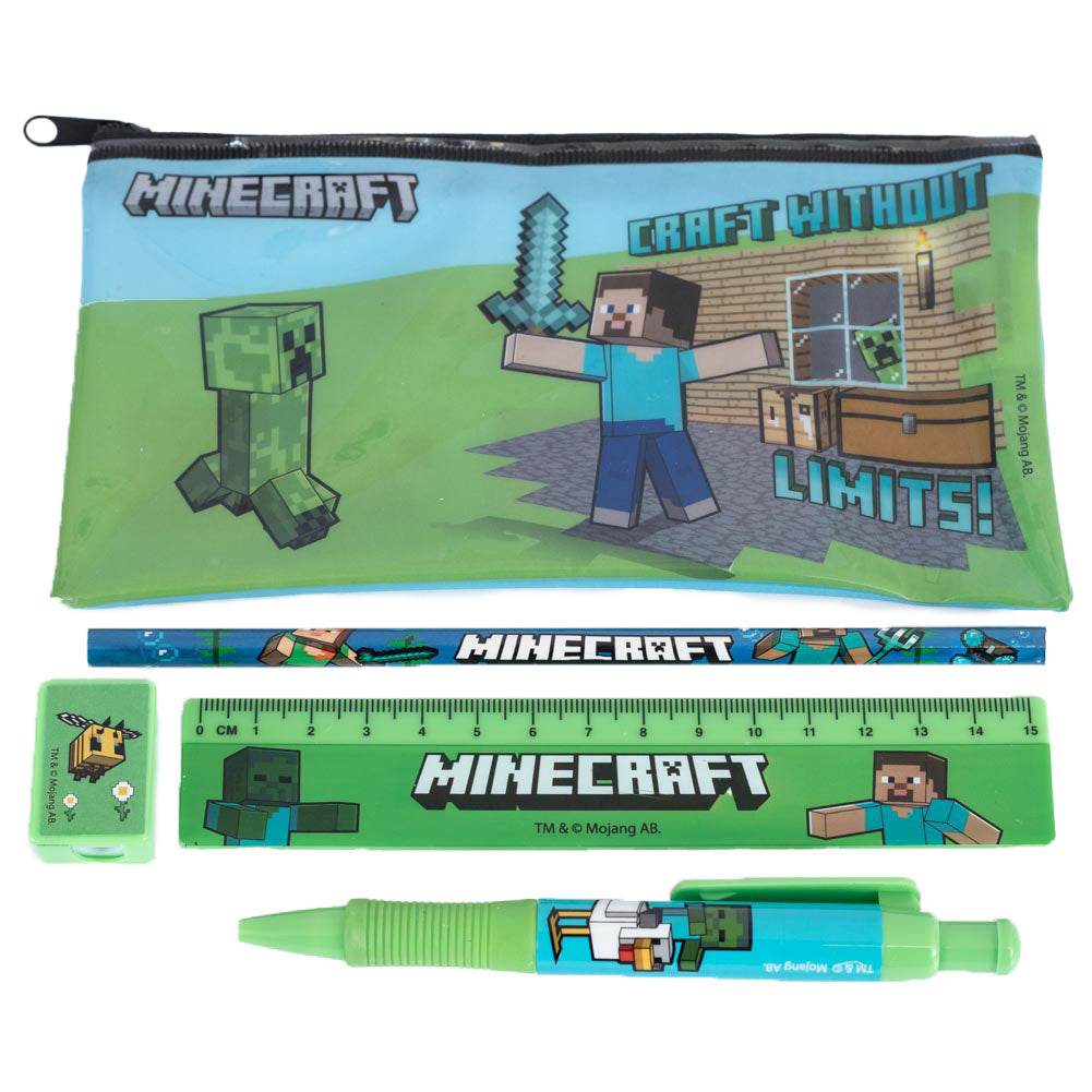 Minecraft Bumper Stationery Set - Gift Arch