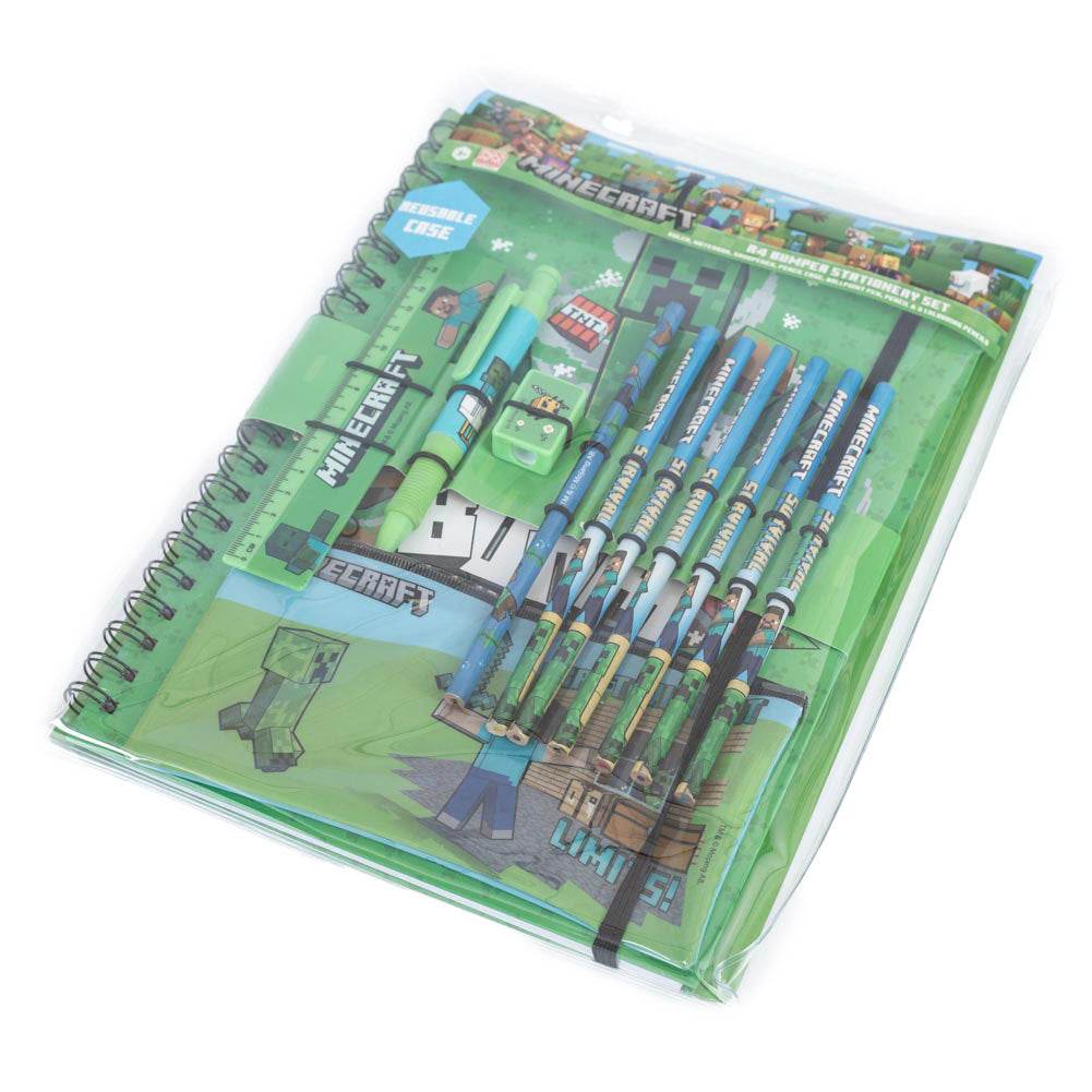 Minecraft Bumper Stationery Set - Gift Arch
