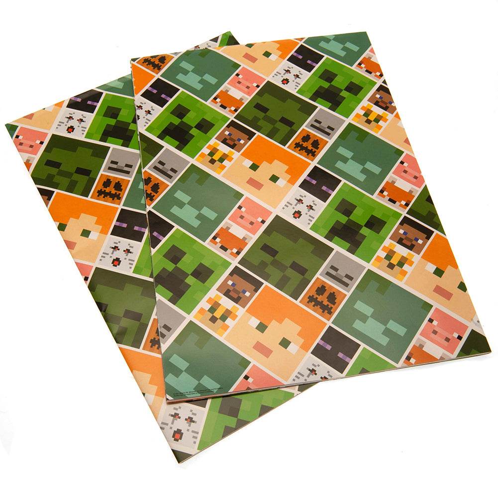 Minecraft Gift Wrap - Gift Arch