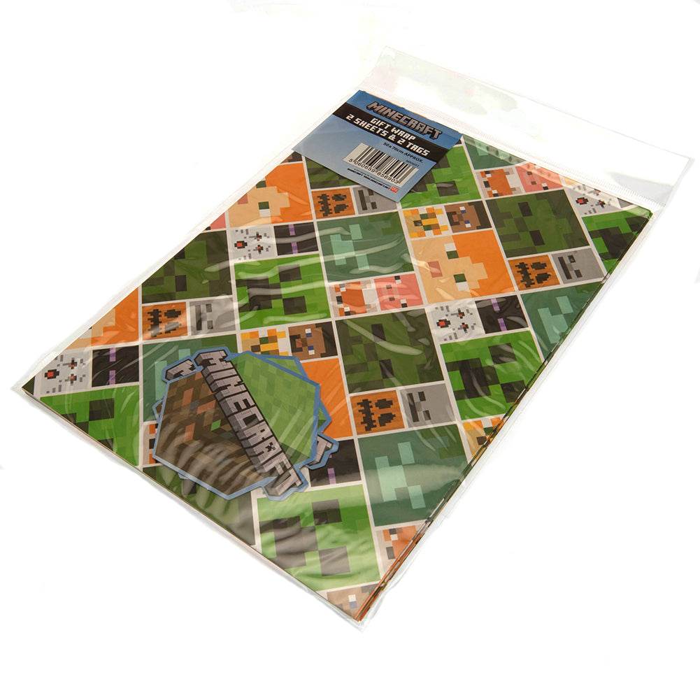 Minecraft Gift Wrap - Gift Arch