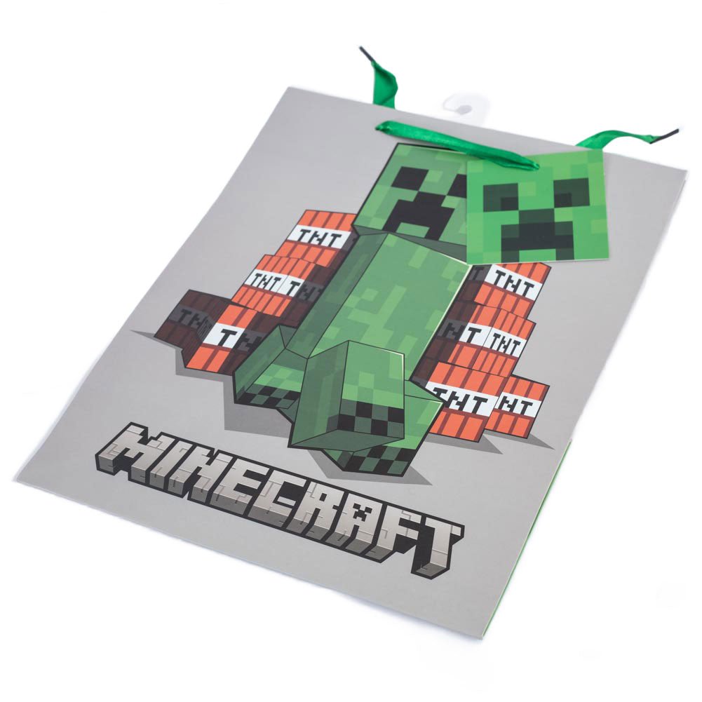 Minecraft Medium Gift Bag - Gift Arch