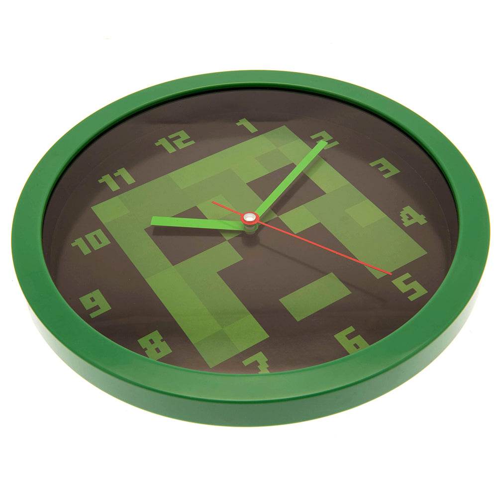 Minecraft Wall Clock - Gift Arch