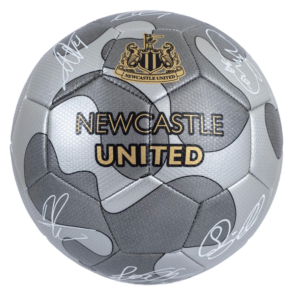 Newcastle United FC Camo Sig Football - Gift Arch