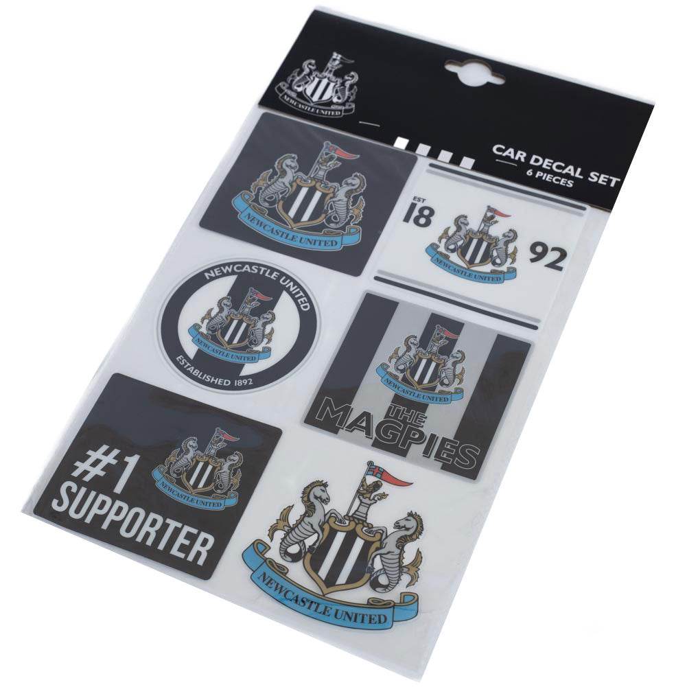 Newcastle United FC Car Decal Set - Gift Arch