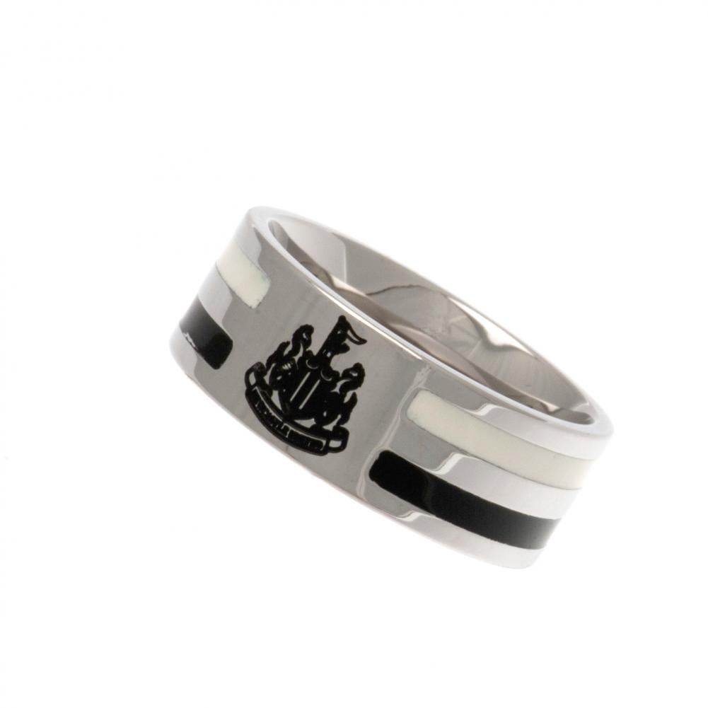 Newcastle United FC Colour Stripe Ring Large - Gift Arch