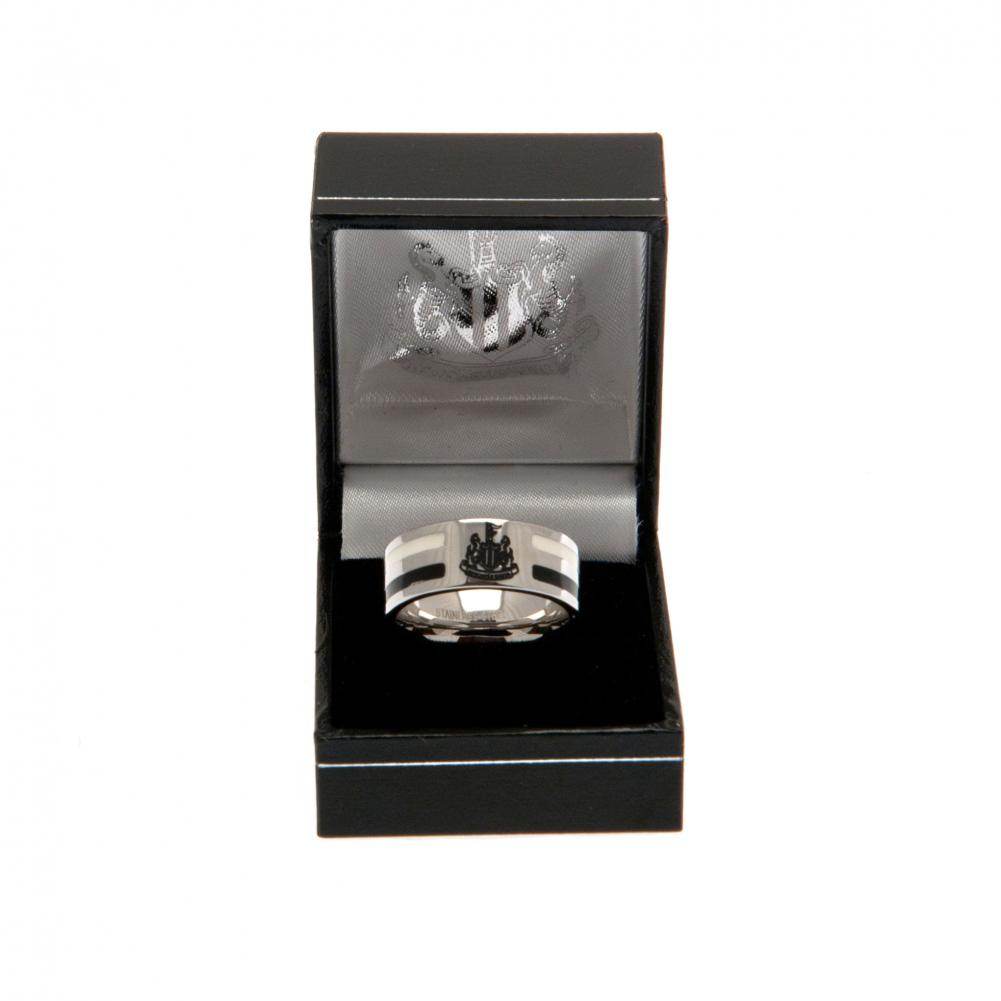 Newcastle United FC Colour Stripe Ring Large - Gift Arch