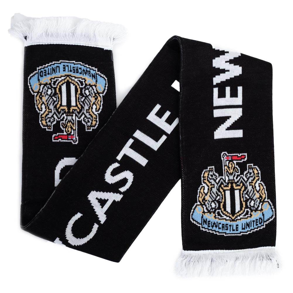 Newcastle United FC Crest Scarf - Gift Arch