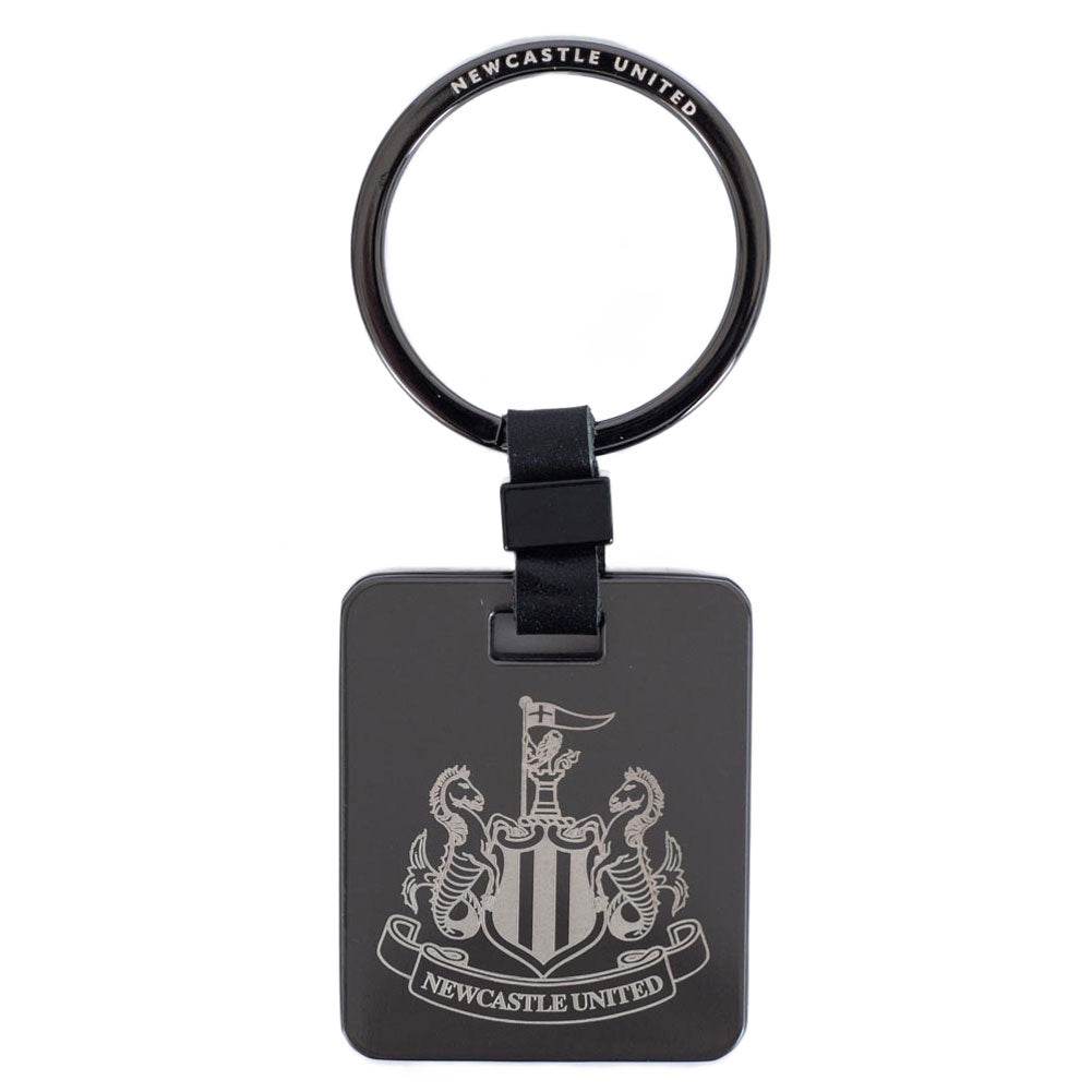Newcastle United FC Galvanised Keyring - Gift Arch