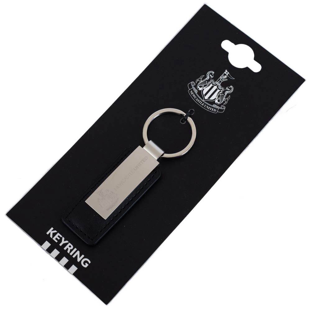 Newcastle United FC Leather Key Fob - Gift Arch