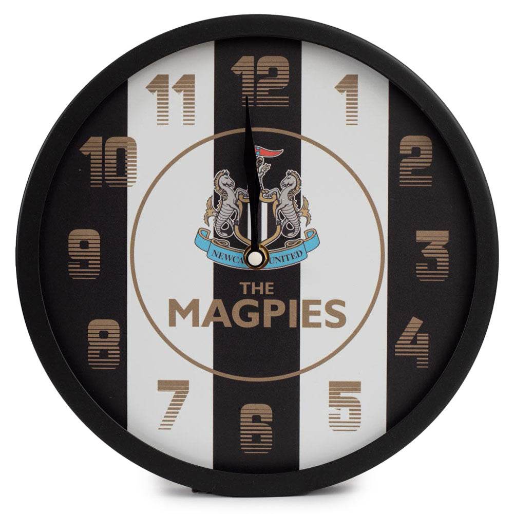 Newcastle United FC LED Stripe Wall Clock - Gift Arch