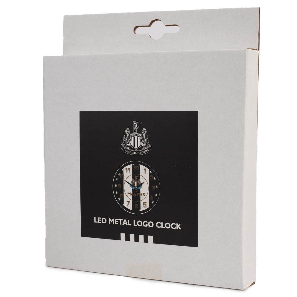 Newcastle United FC LED Stripe Wall Clock - Gift Arch