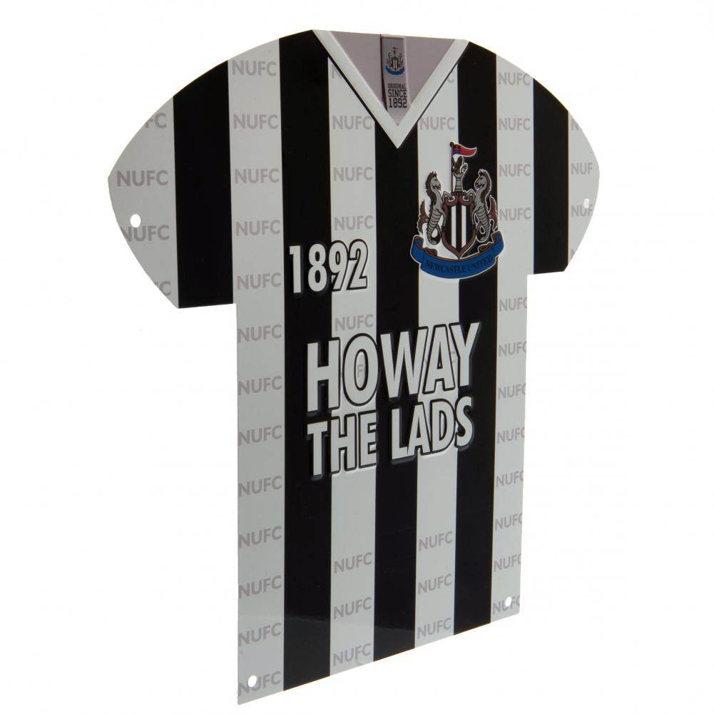 Newcastle United FC Metal Shirt Sign - Gift Arch