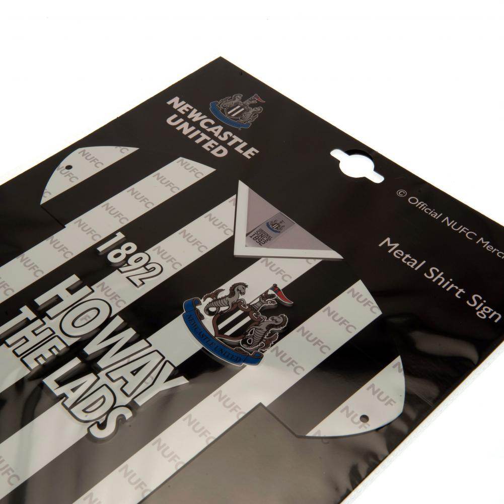 Newcastle United FC Metal Shirt Sign - Gift Arch