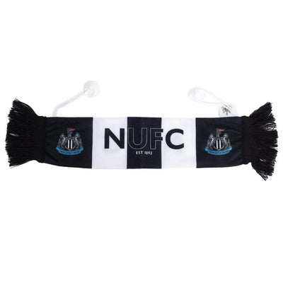 Newcastle United FC Mini Car Bar Scarf - Gift Arch