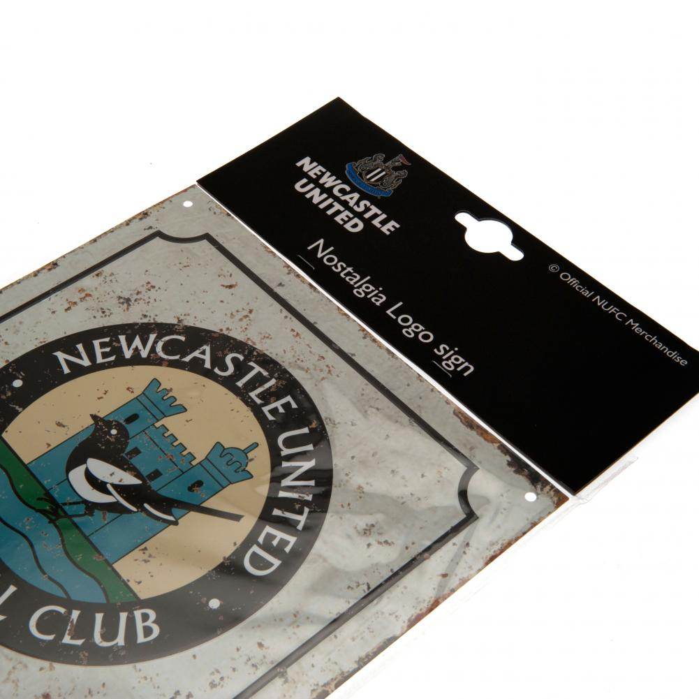 Newcastle United FC Retro Logo Sign - Gift Arch