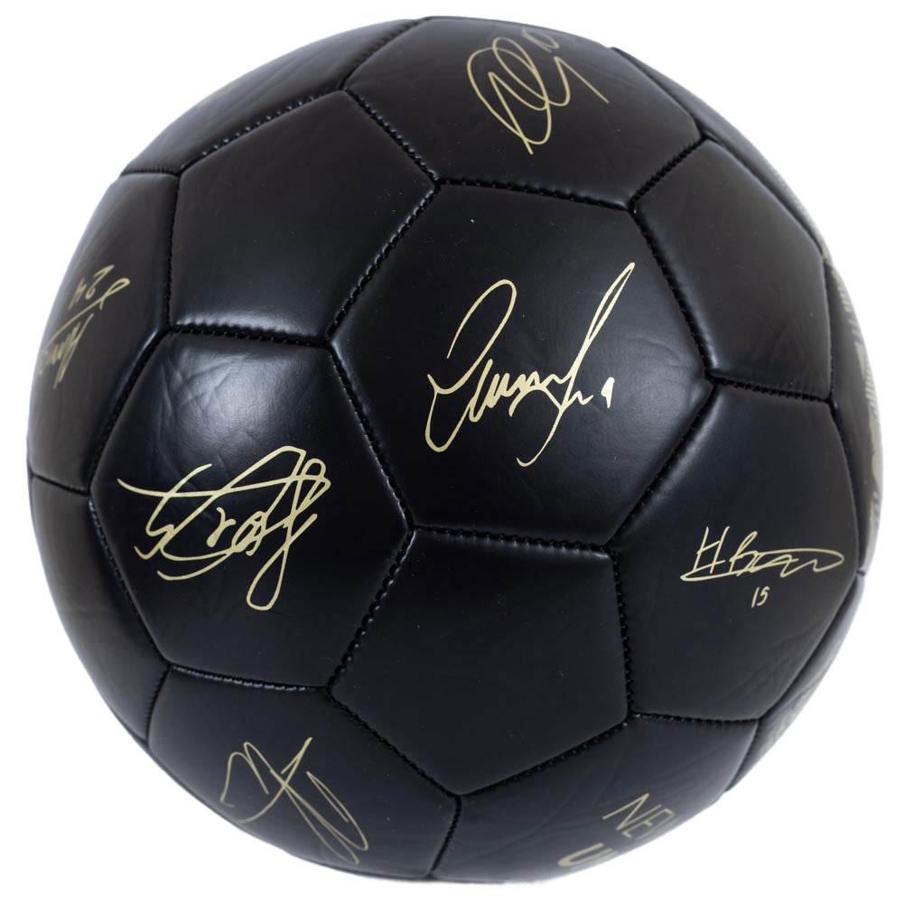 Newcastle United FC Sig Gold Phantom Football - Gift Arch
