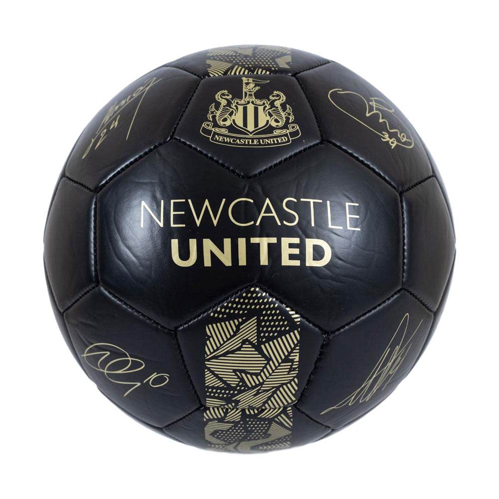 Newcastle United FC Sig Gold Phantom Skill Ball - Gift Arch