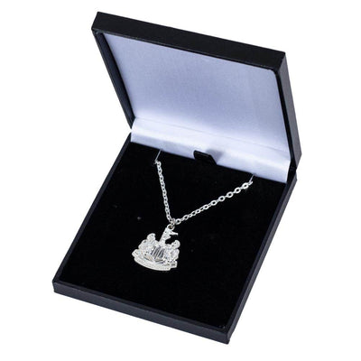 Newcastle United FC Silver Plated Boxed Pendant - Gift Arch
