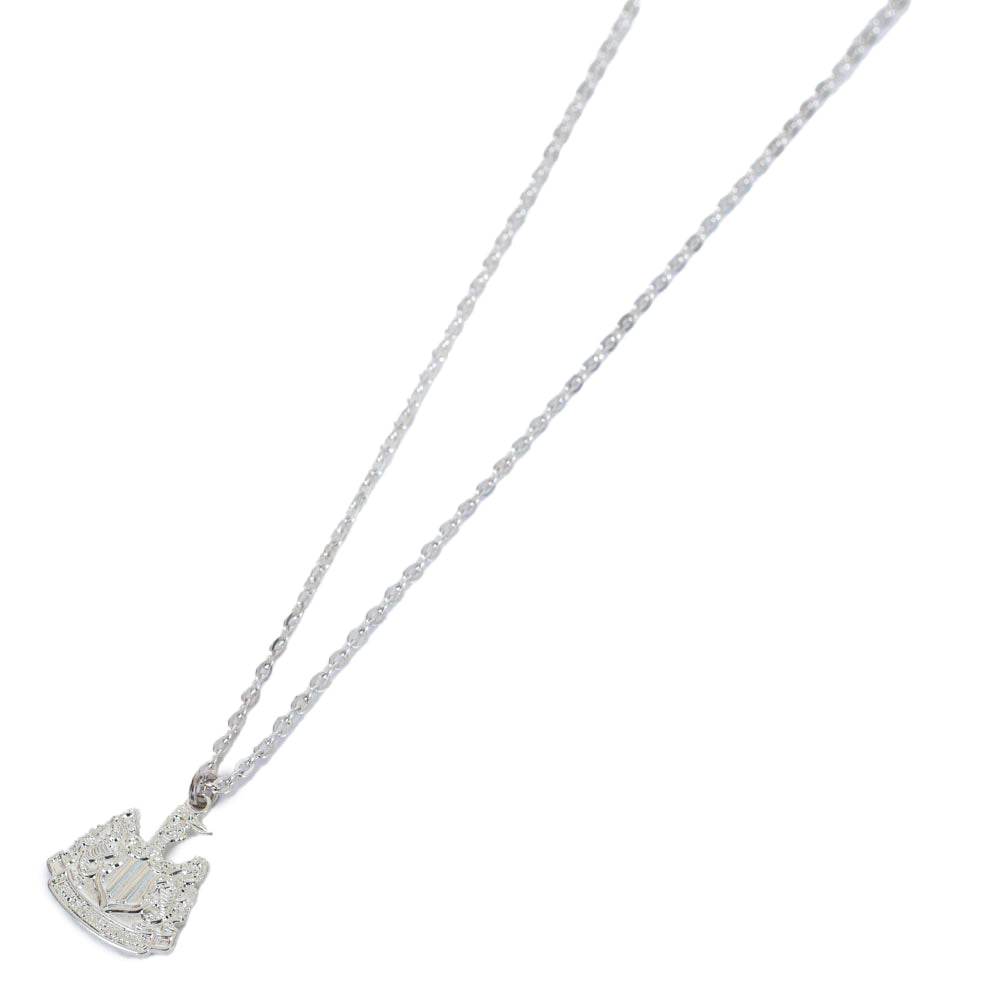 Newcastle United FC Silver Plated Boxed Pendant - Gift Arch