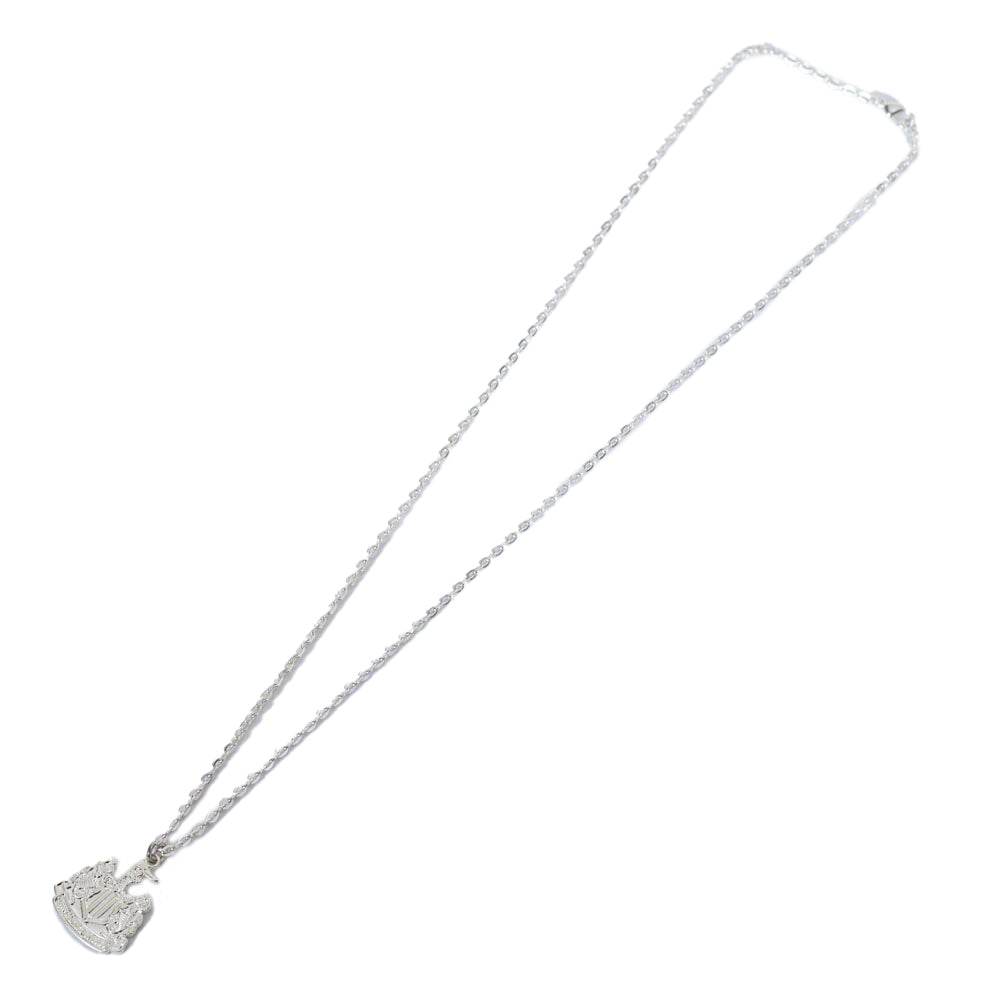 Newcastle United FC Silver Plated Boxed Pendant - Gift Arch