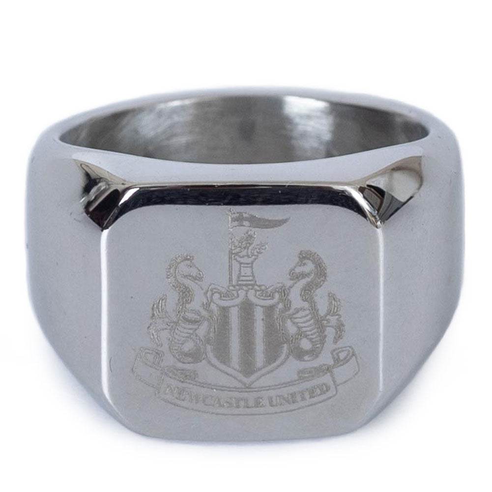 Newcastle United FC Square Signet Ring Large - Gift Arch