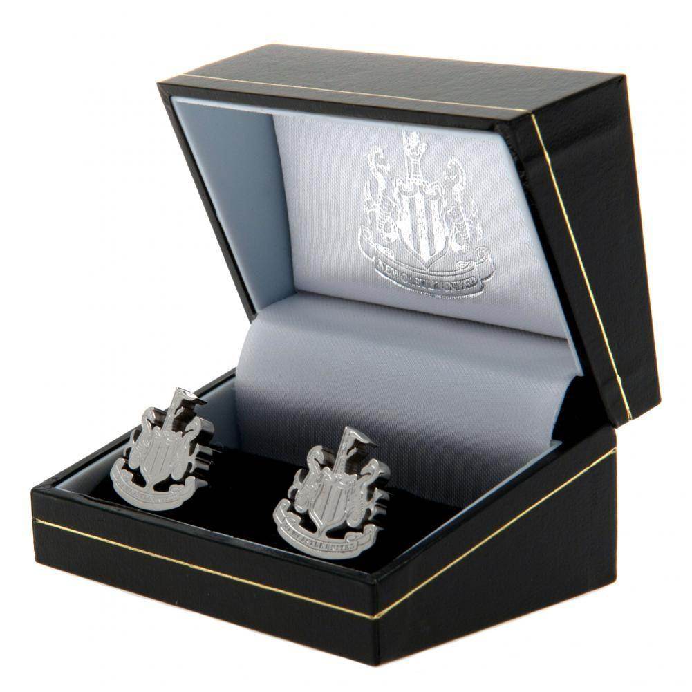Newcastle United FC Stainless Steel Formed Cufflinks - Gift Arch