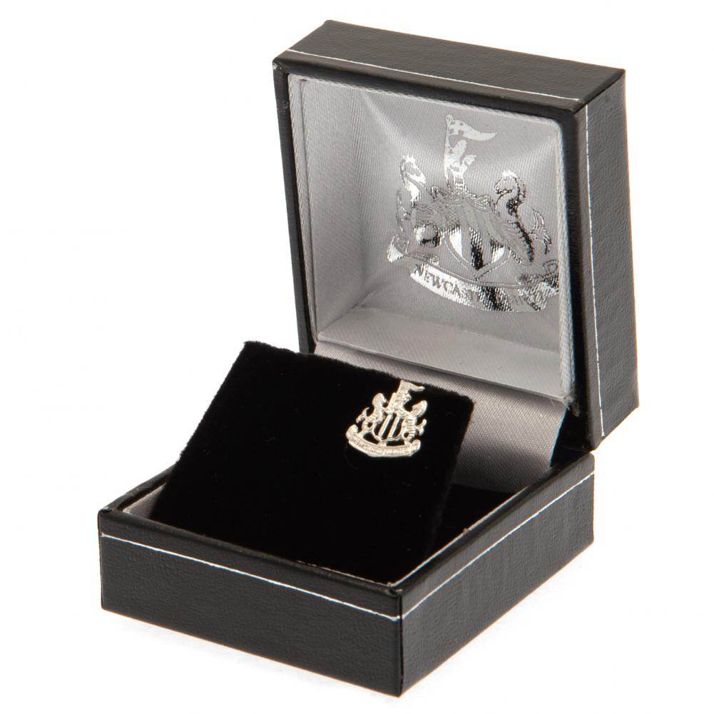 Newcastle United FC Sterling Silver Stud Earring - Gift Arch
