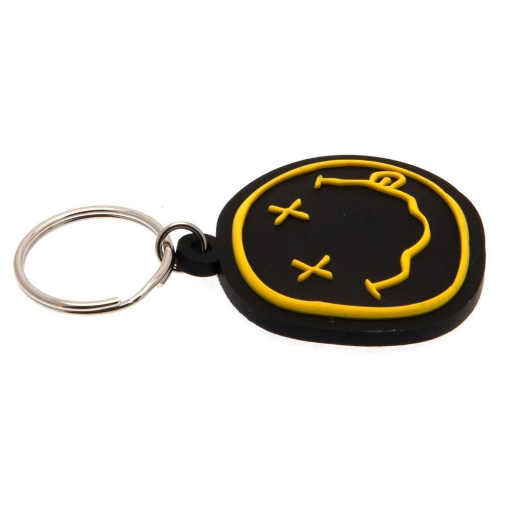 Nirvana PVC Keyring - Gift Arch