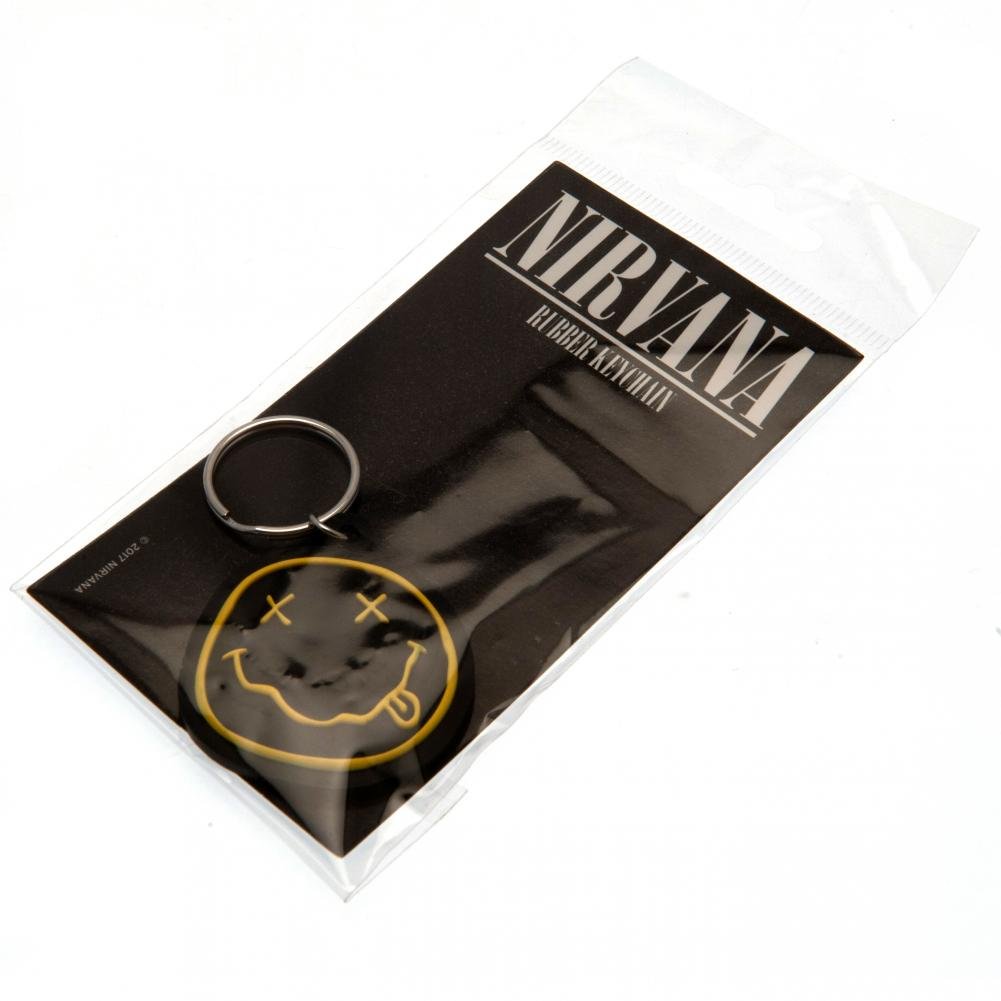 Nirvana PVC Keyring - Gift Arch