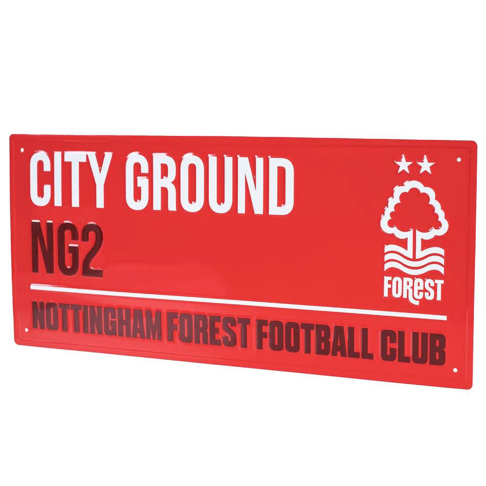 Nottingham Forest FC Colour Street Sign - Gift Arch