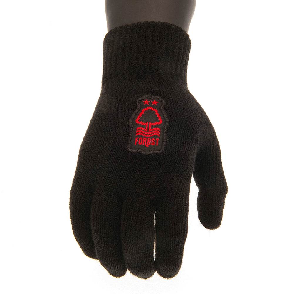 Nottingham Forest FC Knitted Gloves Junior - Gift Arch