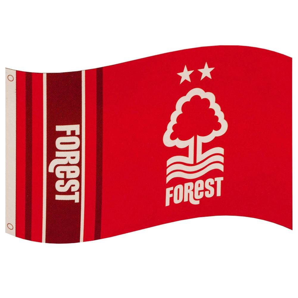 Nottingham Forest FC Wordmark Flag - Gift Arch