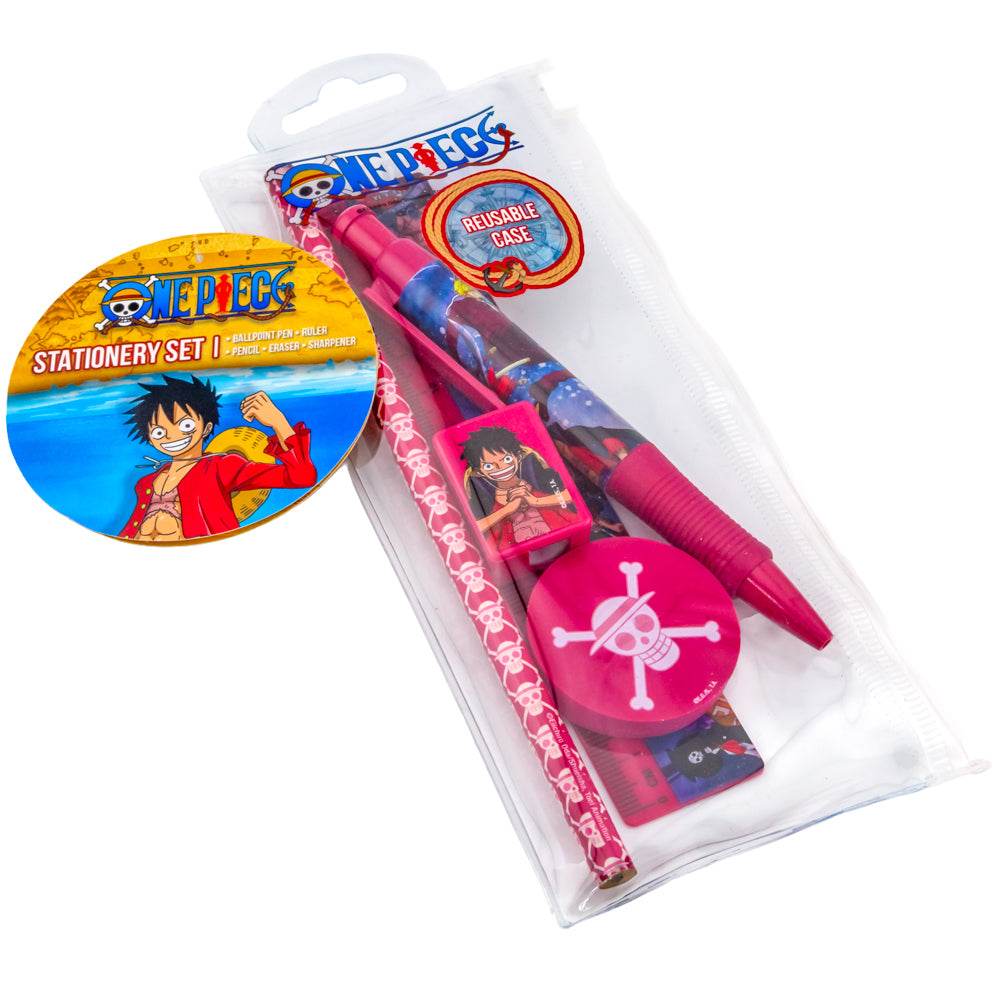 One Piece 5pc Stationery Set - Gift Arch