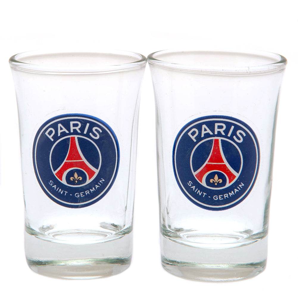 Paris Saint Germain FC 2pk Shot Glass Set - Gift Arch