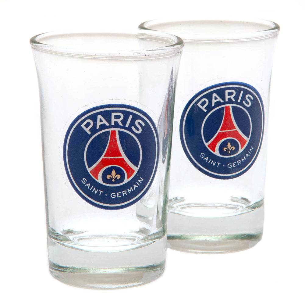 Paris Saint Germain FC 2pk Shot Glass Set - Gift Arch