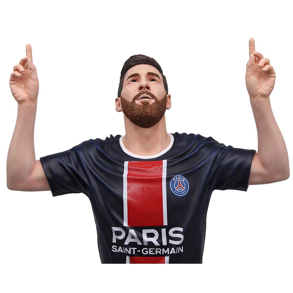 Paris Saint Germain FC Football's Finest Lionel Messi Premium 60cm Statue - Gift Arch