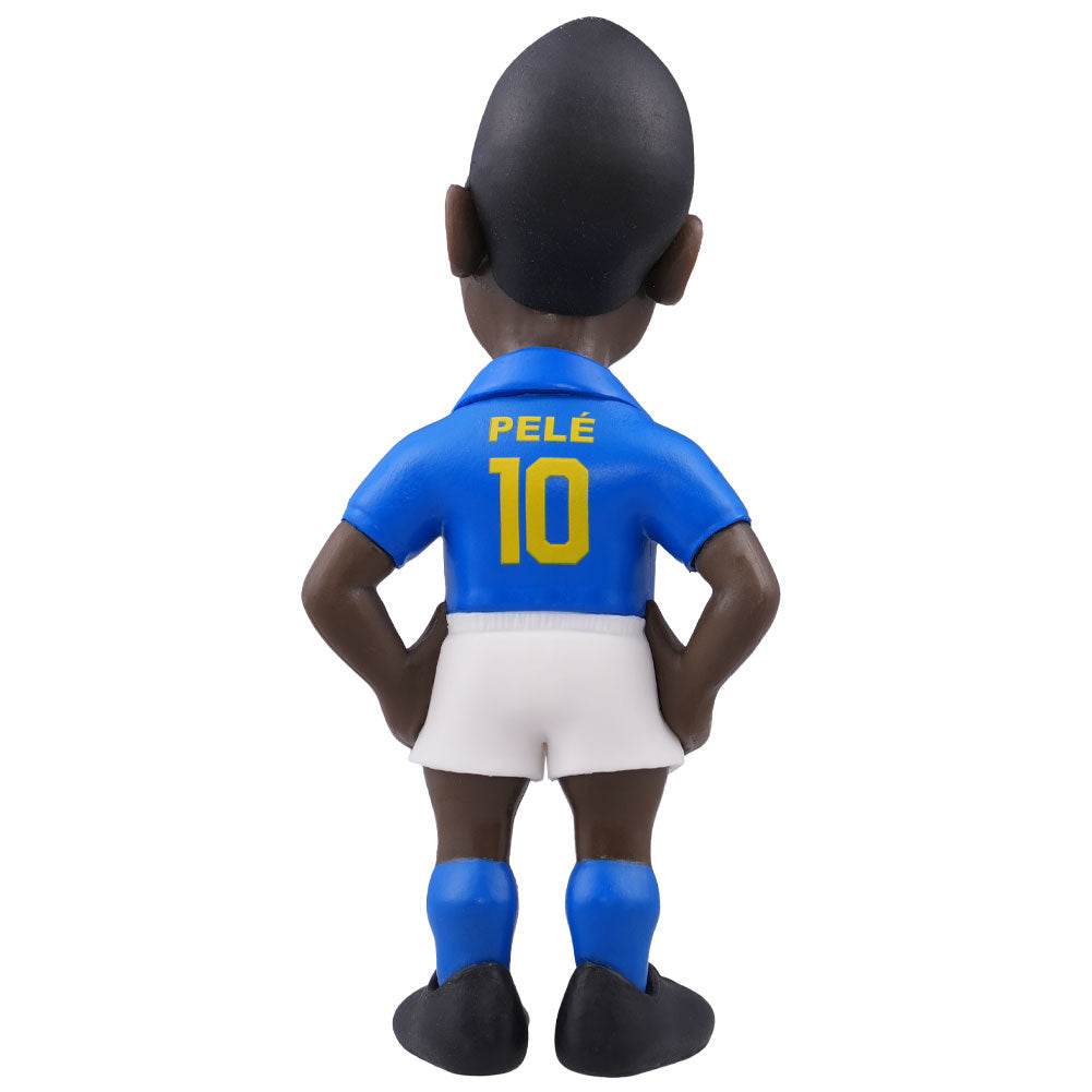 Pele MINIX Figure 12cm Brazil Away Kit - Gift Arch