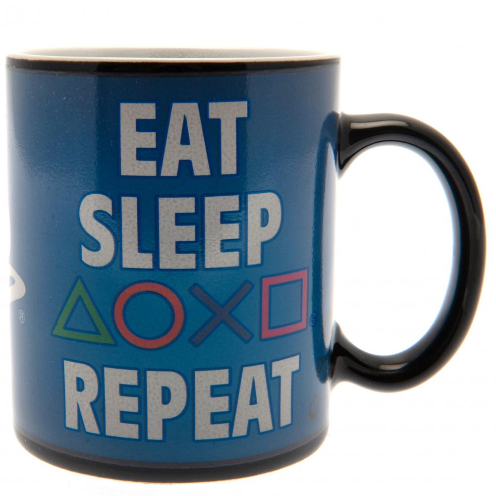 PlayStation Heat Changing Mug Repeat - Gift Arch