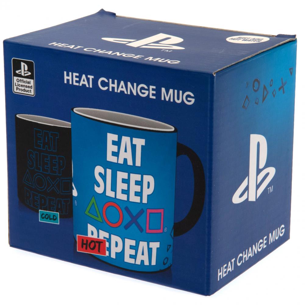 PlayStation Heat Changing Mug Repeat - Gift Arch
