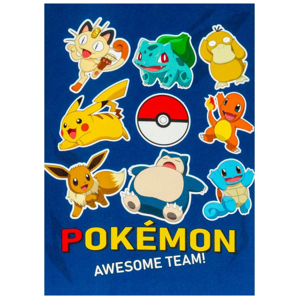 Pokemon Awesome Team Fleece Blanket - Gift Arch