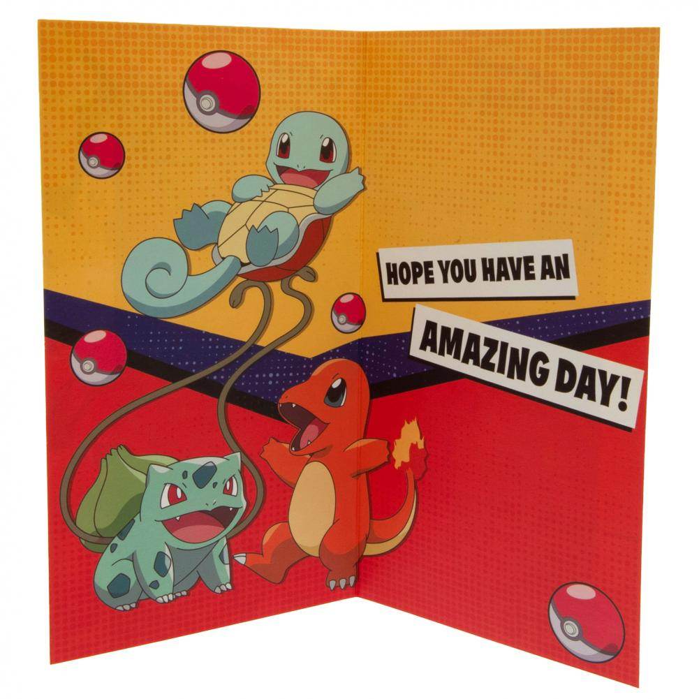 Pokemon Birthday Card - Gift Arch