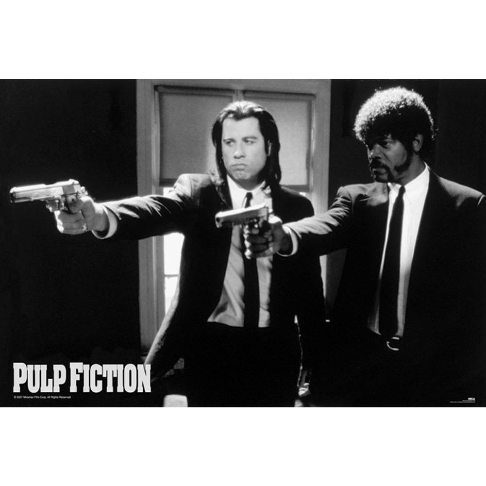 Pulp Fiction Poster Guns 154 - Gift Arch
