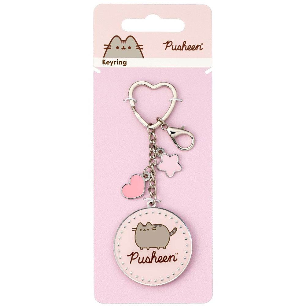 Pusheen Charm Keyring - Gift Arch