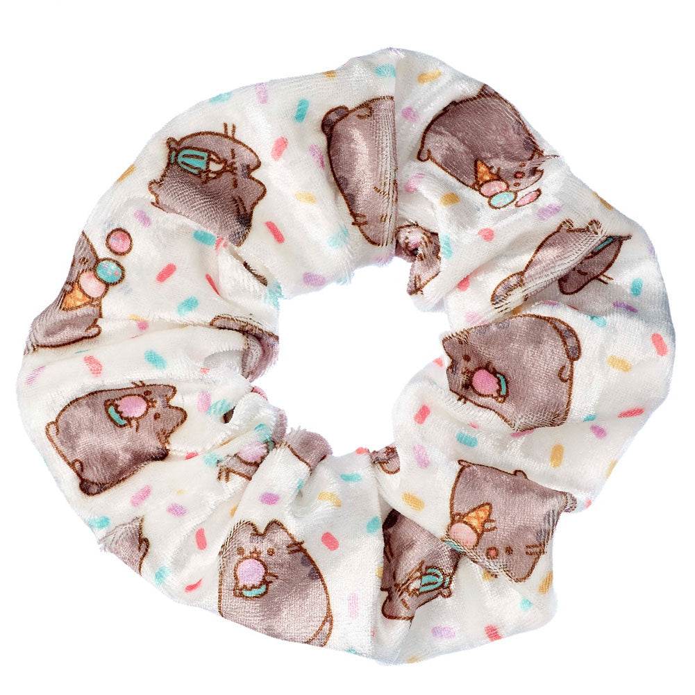 Pusheen Ice Cream Hair Scrunchie - Gift Arch