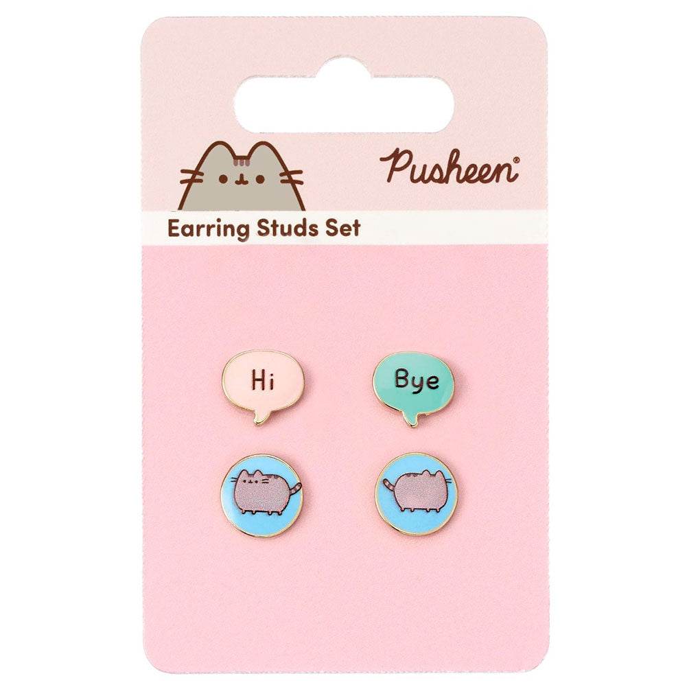 Pusheen Stud Earrings Set - Gift Arch
